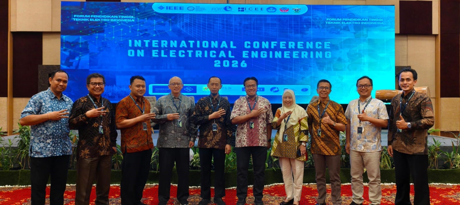 Dosen DTE FTUI mengikuti Munas FORTEI 2026 di Universitas Hasanuddin Makassar